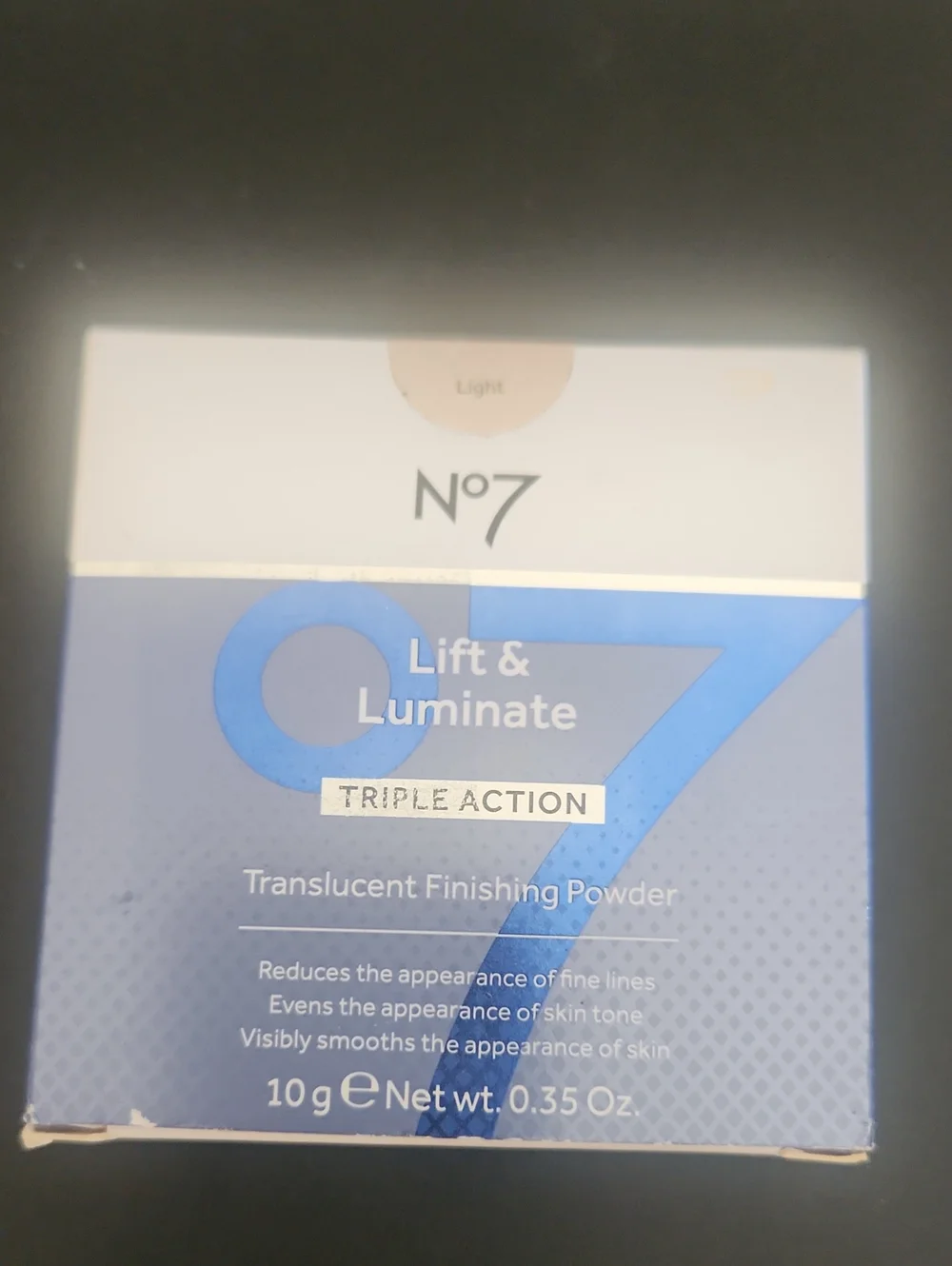 No7 ALift & Luminate Translucent Finishing Powder. New! No 7 by Boots